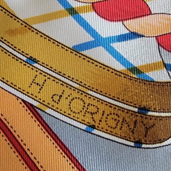 Vintage HERMES Scarf - Picture 7 of 11